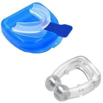 Kit Clip Nasal Anti Ronco Magnético Apneia + Protetor Bucal - Nose