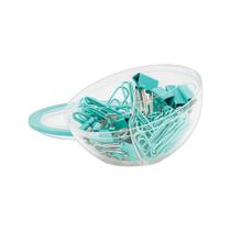 Kit Clips e Prendedores de Papel Aqua Tilibra 1 Ed 1 ed