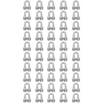 Kit Clips Grampo Para Cabo de Aço 1/4'' 1,0003 (Com 50 Unidades) - Nord