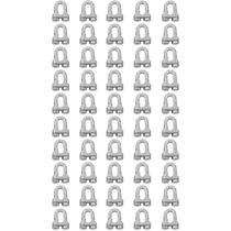 Kit Clips Grampo Para Cabo de Aço 3/8" 1,0005 (Com 50 unidades) - Nord