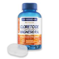 Kit Cloreto de Magnésio Catarinense 100 Comprimidos + Porta Cápsulas