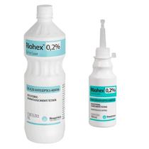Kit Clorexidina Aquosa Rioquimica 100mL e Clorexidina Aquosa 1 L Rioquimica Kit Clorexidina Aquosa Rioquimica 100mL e Clorexidina Aquosa 1 L Rioquimica