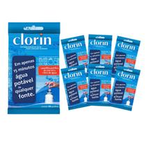 Kit Clorin 7 Cartelas Solução Eficiente para Água Limpa