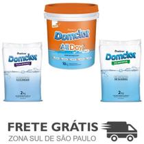 Kit Cloro Allday de 10 Kg, Decantador, Alcalinizante Domclor Kit Cloro Allday de 10 Kg, Decantador, Alcalinizante Domclor