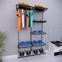 Kit Closet Aramado 1,20 x 2,00 mt Cabideiro/Prat./Sap. Preto 20X20