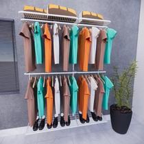Kit Closet Aramado 1,50 x 2,00 mt Prate/Sap Branco