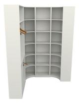 Kit Closet Armário Colmeia Cabideiro M73 (expositor,roupa) Kit Closet Armário Colmeia Cabideiro M73 (expositor,roupa)