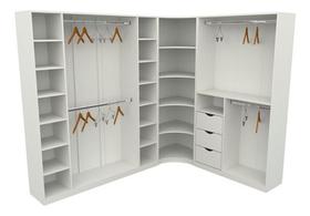 Kit Closet Loja Armário Colmeia Cabideiro Canto M8 Mdp Kit Closet Loja Armário Colmeia Cabideiro Canto M8 Mdp