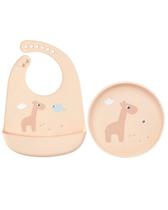 Kit Cloudy Buba Pratinho + Babador Girafa Kit Cloudy Buba Pratinho + Babador Girafa