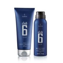 Kit Club 6 Vip Desodorante + Shower Gel - Corpo e banho