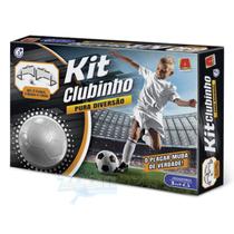 Kit Clubinho - 2 traves 1 bola e placar - Preto