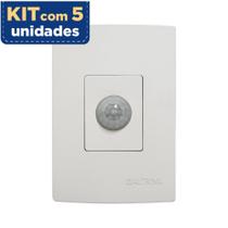 Kit Cm 5 Sensor de Presença Embutir Sem Tecla 180g Qi2m Qualitronix Kit Cm 5 Sensor de Presença Embutir Sem Tecla 180g Qi2m Qualitronix