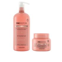 Kit CMC Restore Profissional - Shampoo + Máscara + Protetor Térmico London Cosméticos