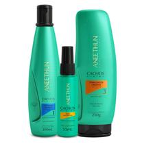 Kit Co Wash Finalizador Crespos Oleo Aneethun Cachos System Kit Co Wash Finalizador Crespos Oleo Aneethun Cachos System