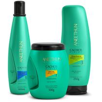 Kit Co Wash Mascara e Finalizador Ondas e Cachos Aneethun Kit Co Wash Mascara e Finalizador Ondas e Cachos Aneethun