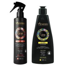 Kit Co-Wash + Spray Day After 250ml Arvensis Cachos Naturais
