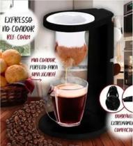 Kit Coado Filtro Passador Pano + Suporte Expresso de Café Copo Individual