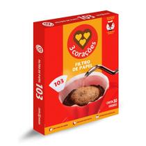 Kit Coador de Papel Nº103 com 4 Embalagens 30 Unidades 3 Corações