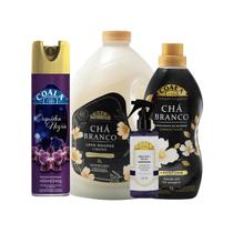 Kit Coala 4 Itens Lava Roupas 3L Amaciante 1L 2 Odorizantes Casa