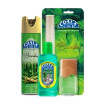 Kit Coala Aerossol + Difusor de Aromas + Limpador Perfumado de Ambientes Bambu