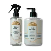 Kit Coala Chá Branco Essencia 120Ml Difusor 100Ml