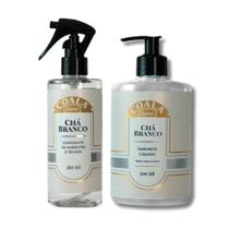 Kit Coala Chá Branco Essencia 120Ml + Difusor 100Ml