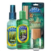 Kit Coala Difusor Aromatizador 100ml , Essência Limpadora 120 ml e Odorizante Spray 120 ml - Alecrim