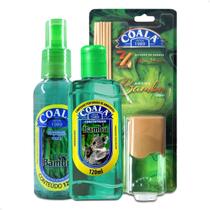 Kit Coala Difusor Aromatizador, Essência Limpadora e Spray para Tecidos - Bambu