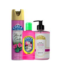 Kit Coala Flor de Cacto: Limpador 120ml + Sabonete 500ml + Odorizante 400ml