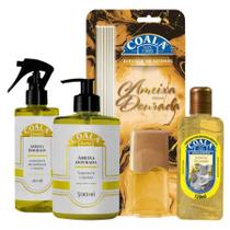 Kit Coala Home Ameixa Dourada 4 Itens
