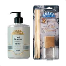Kit Coala Sabonete Líquido 500ml + Difusor de Aromas 100ml - Chá branco