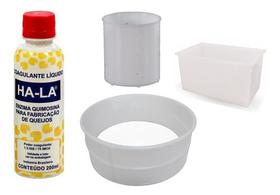 Kit Coalho 200Ml Forma Canastra 1Kg Frescal E Mussarela 500G