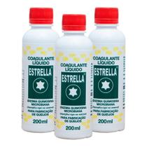 Kit Coalho Estrella Liquido 200ml - Embalagem com 3 Unidades
