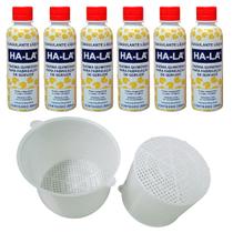 Kit Coalho Ha-la 1.200ml coagulante queijo e 2 formas 500g Kit Coalho Ha-la 1.200ml coagulante queijo e 2 formas 500g