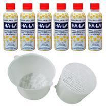 Kit Coalho Ha-la 1.200ml coagulante queijo e 2 formas 500g Kit Coalho Ha-la 1.200ml coagulante queijo e 2 formas 500g