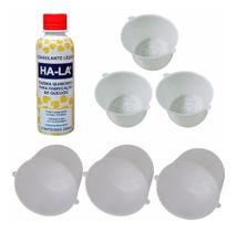 Kit Coalho Ha-la 200ml Queijos 3 Formas 500g 3 Formas 1kg Kit Coalho Ha-la 200ml Queijos 3 Formas 500g 3 Formas 1kg