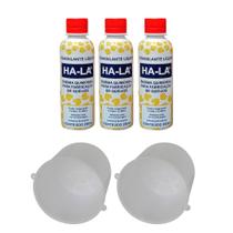 Kit Coalho Ha-la 600ml coagulante queijo e 2 formas 1kg Kit Coalho Ha-la 600ml coagulante queijo e 2 formas 1kg