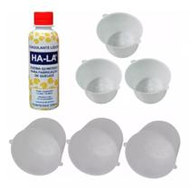 Kit Coalho Hala 200ml Queijo + 3 Formas 500g + 3 Formas 1kg - Ha-La