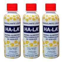 Kit Coalho Líquido Ha-la Coagulante para Queijos 600ml