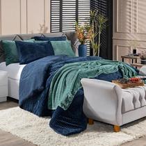 Kit Coberdrom Edredom Cobertor CASAL 03 Peças Canelado Boston Dupla Face Tecido Macio Quente Mantinha Felpuda e Sherpa Colorida Lã de Carneiro Luxo Kit Coberdrom Edredom Cobertor CASAL 03 Peças Canelado Boston Dupla Face Tecido Macio Quente Mantinha Felpuda e Sherpa Colorida Lã de Carneiro Luxo