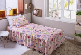 Kit Cobre Leito 3 Pçs Florença Happy Day Solteiro - CAQUITOS