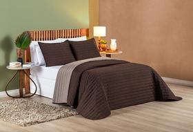 Kit Cobre Leito 3 Peças - Linha Luxo Colors - Cama Casal Padrão - Queen - King