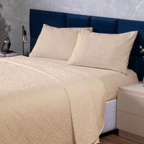 Kit Cobre Leito 3 Peças Ultramacio Toque Aveludado e Acabamento Premium