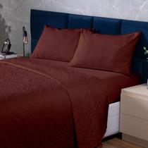 Kit Cobre Leito 3 Peças Ultramacio Toque Aveludado e Acabamento Premium