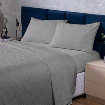 Kit Cobre Leito 3 Peças Ultramacio Toque Aveludado e Acabamento Premium Kit Cobre Leito 3 Peças Ultramacio Toque Aveludado e Acabamento Premium