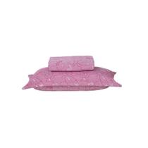 Kit Cobre Leito Ballet 2 Peças Solteiro 60% Algodão - 40% Poliéster Tecido Jacquard Pink Kit Cobre Leito Ballet 2 Peças Solteiro 60% Algodão - 40% Poliéster Tecido Jacquard Pink