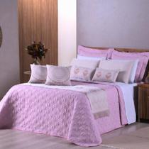 Kit Cobre Leito Casal King Turin 14 Peça Completo Premium