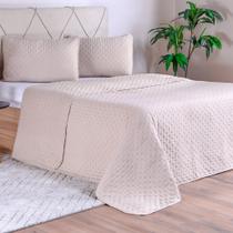 Kit Cobre Leito Casal Miraggio Super Soft 220x240cm