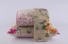 Kit Cobre leito Casal Queen Dupla face Micro fibra - Cecicasa