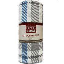Kit Cobre Leito Casal Ultra Lisse Estampado 210x230cm
